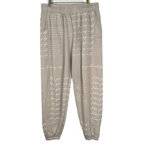 Taylor Swift TTPD I Love You It's Ruining My Life Sweatpants Size XL